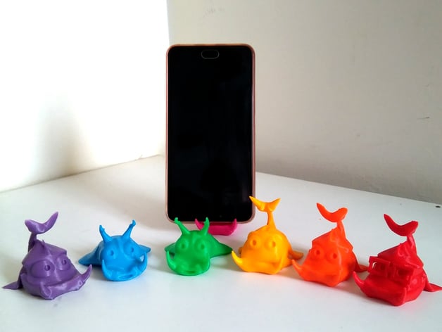 Cute Fishes Phone Stand Card Holder