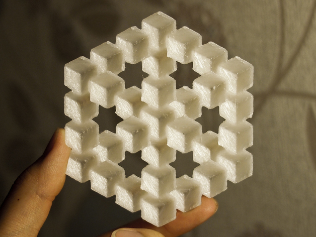 Penrose Cube Illusion