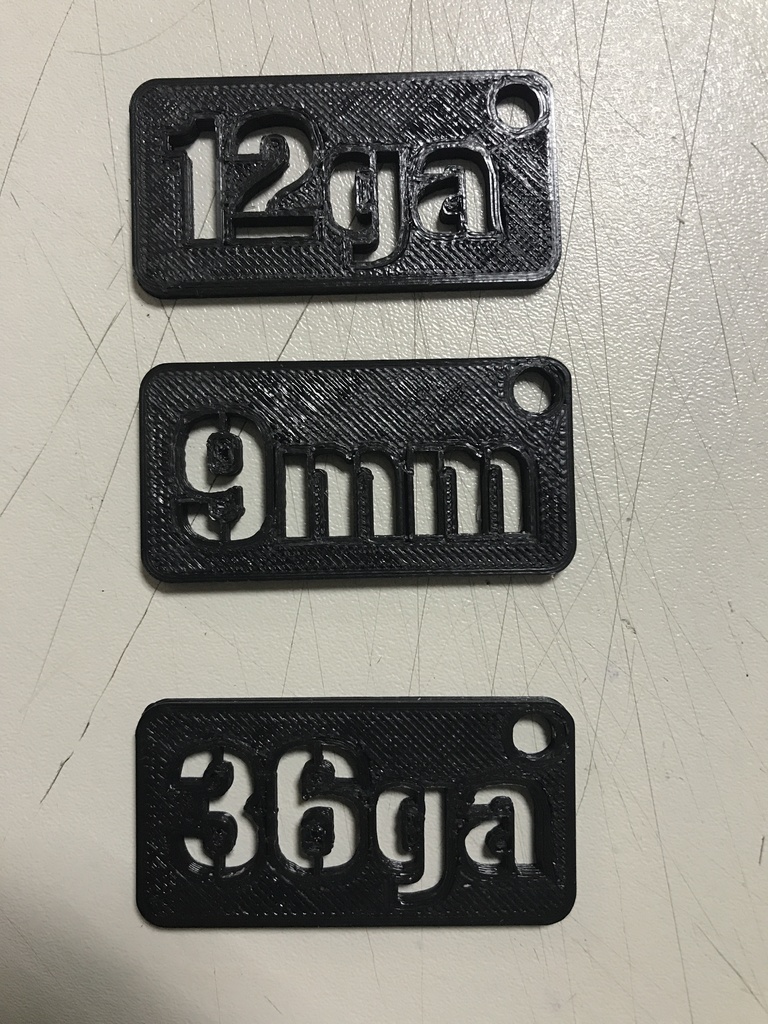 ammunition tags