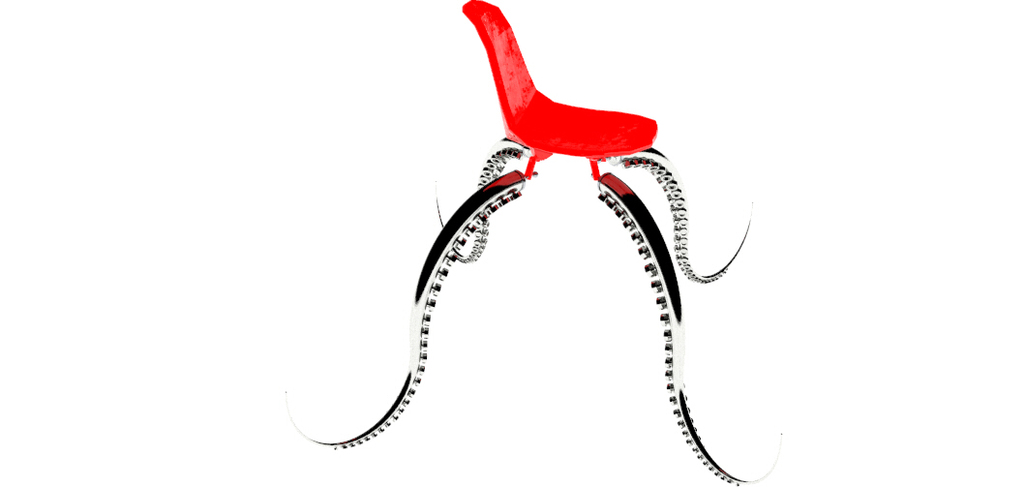 Chair with Octopus Legs
