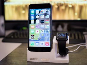 iPhone 6 Plus Dock w/ Integrated Watch Charging Station
