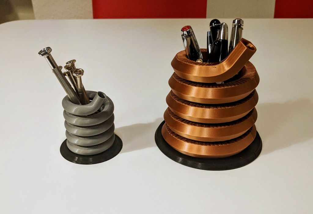 Pen or Tool Stand / Spring Design
