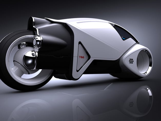 Tron Lightcycle (Original version and Antique from TRON Legacy)