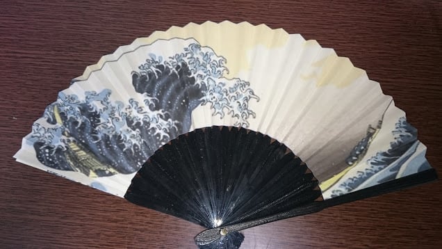 folding fan  (Ukiyo-e)