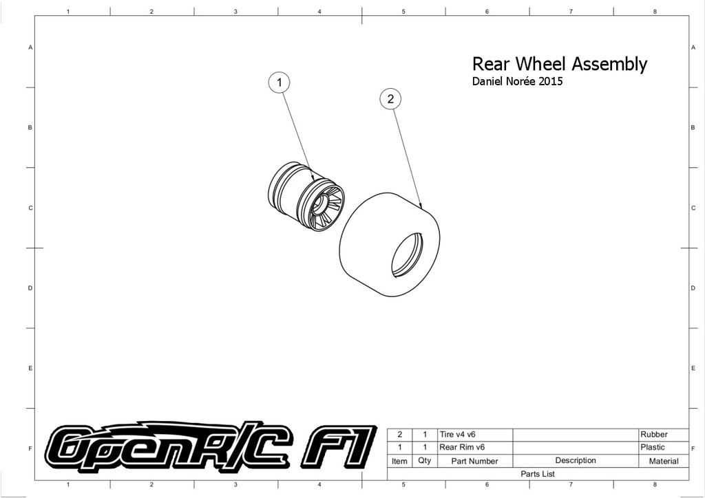 Rear Wheel Assembly Diagram