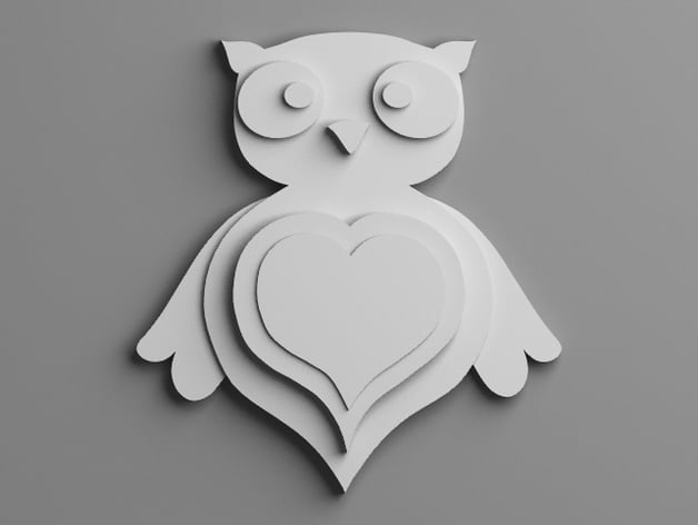 Owl keychain for my wife