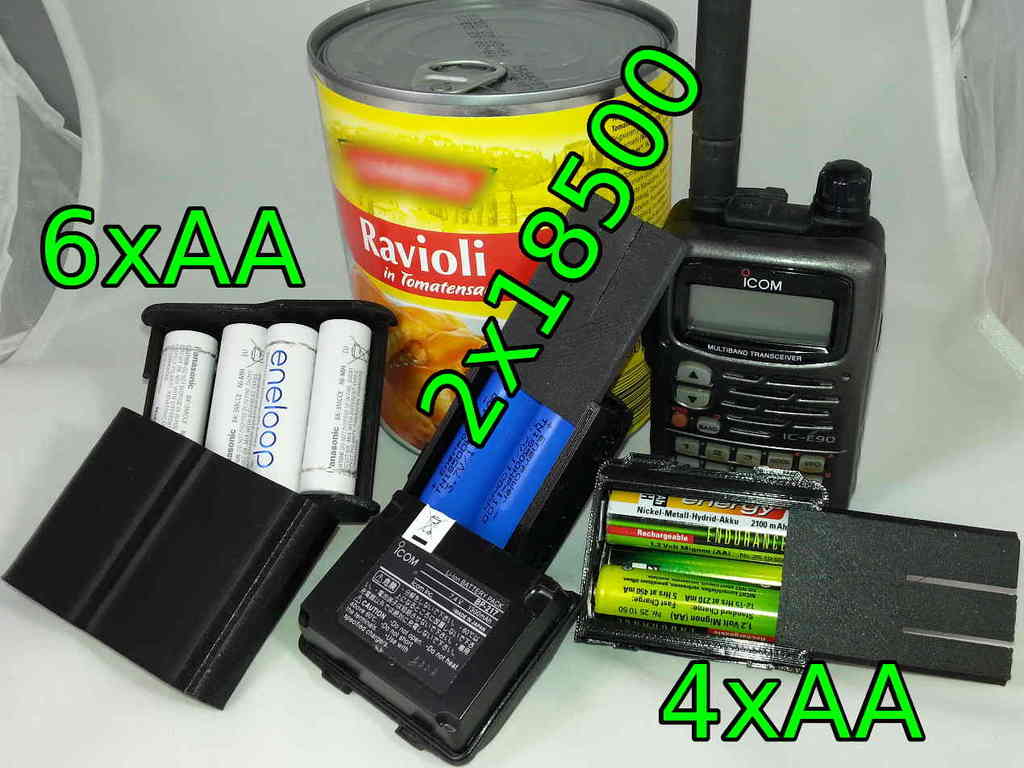 ICOM IC-E90 battery packs