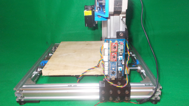 078-Homemade Laser Draw Mill Plotter 3D Printer DIY Arduino Robotic Drawing Machine Bed Base Frame 