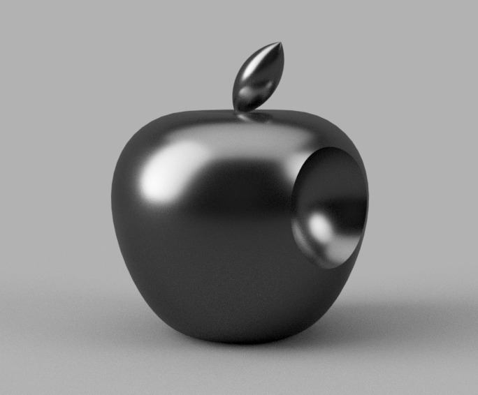 Apple Logo 3D