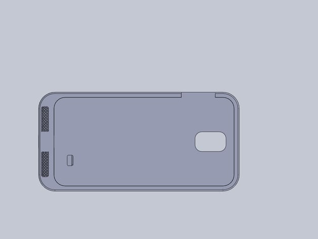 Samsung Galaxy S4 Case (Modified)
