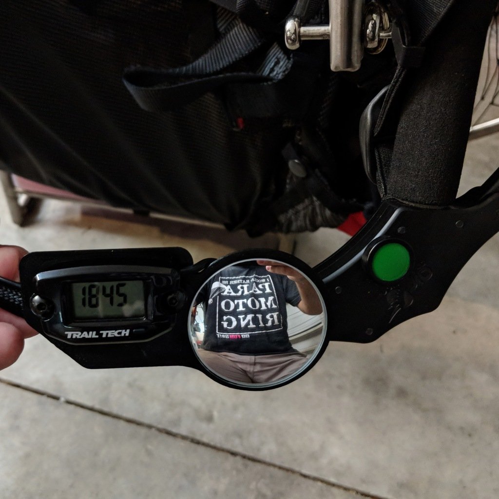 Paramotor Throttle - TTO + Mirror Holder