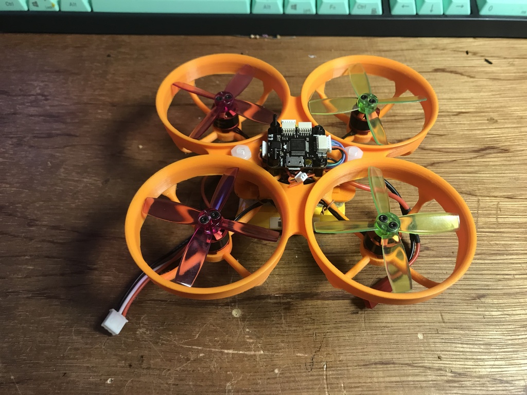 Mini ducted fan quad copter frame 105mm