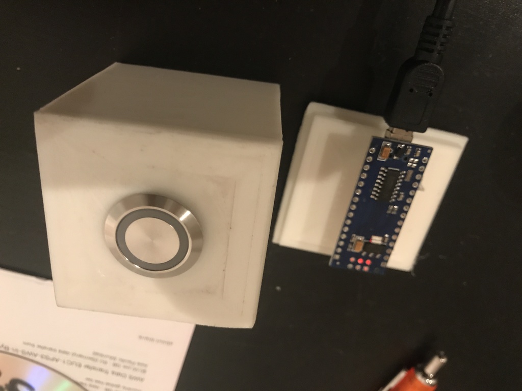Arduino Buzzer (Push Button, Dash-Button) Box