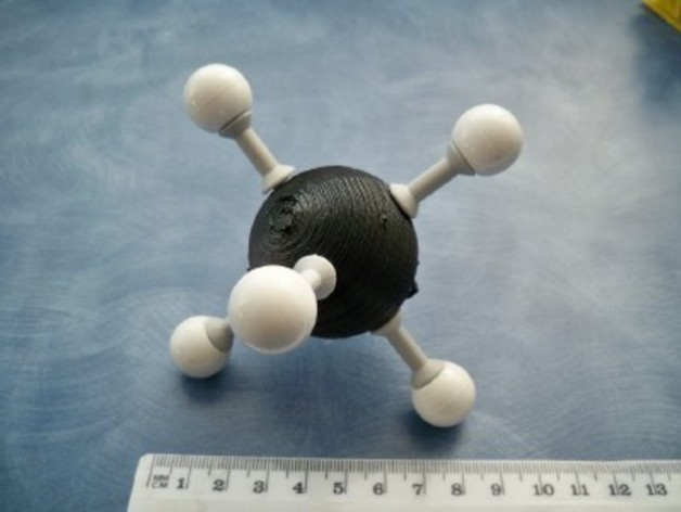 Octahedral atom model