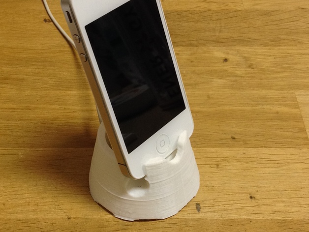 Iphone 4 4s charger stand