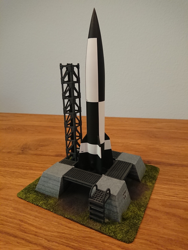 A4/V2 rocket launch pad