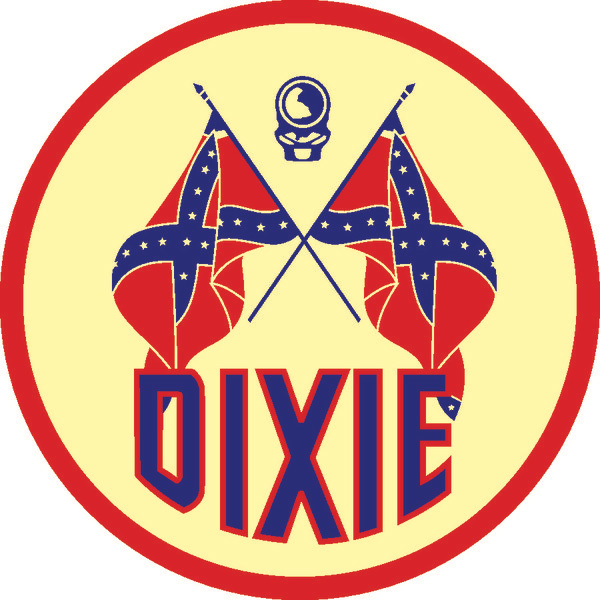 Dixie oil sign