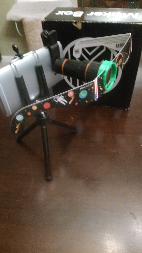 Cheap Eclipse / Christmas Glasses Lens Adapter