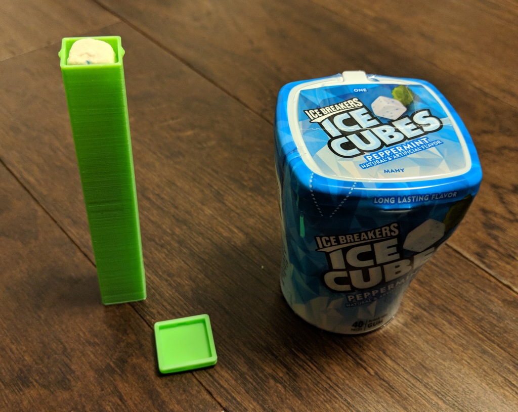 Ice Breakers Ice Cubes gum case
