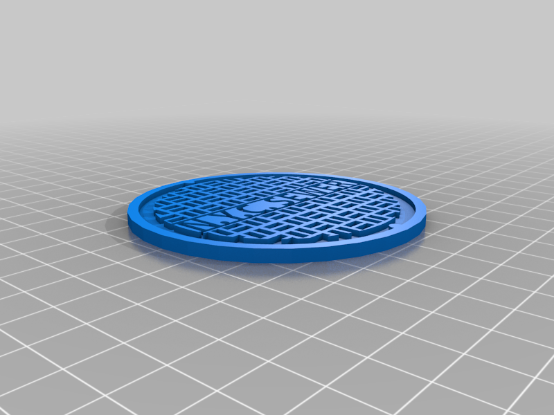 TMNT - NYC Sewer Plate - Drink Coaster