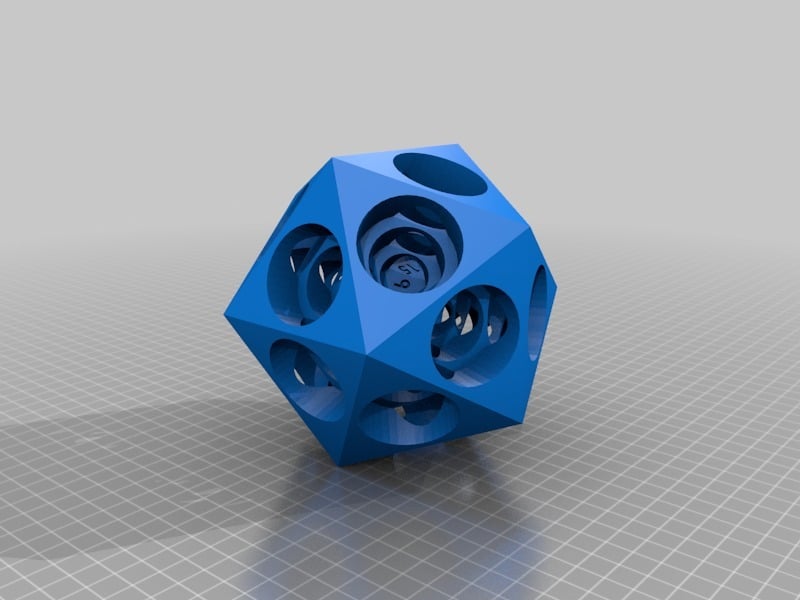 Hyper D20 Based on Turner's Cube