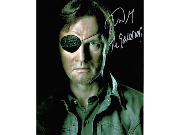the walking dead the governors eye patch