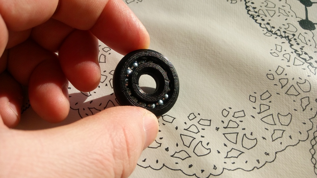 4,5mm BB bearing how to - SketchUp