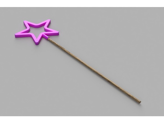 star fairy wand head
