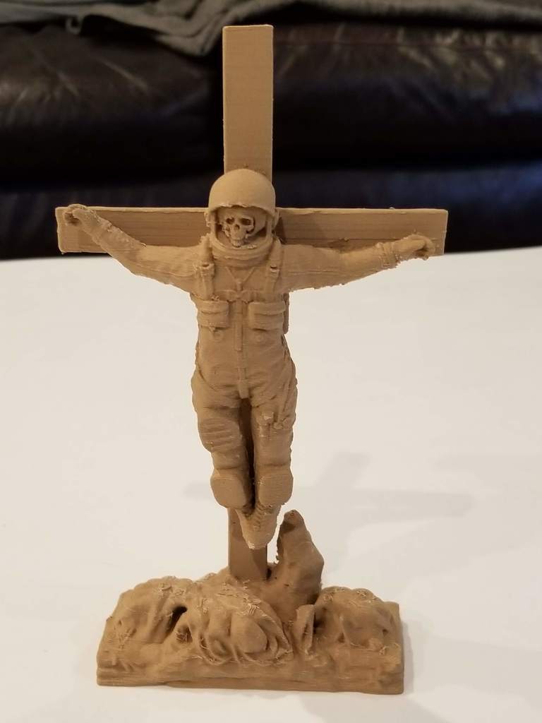 Astronaut on the Cross
