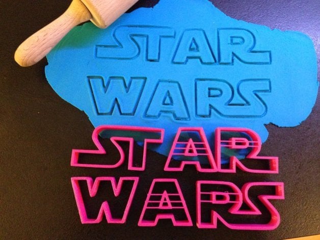 Star Wars Logo Cookie Cutter