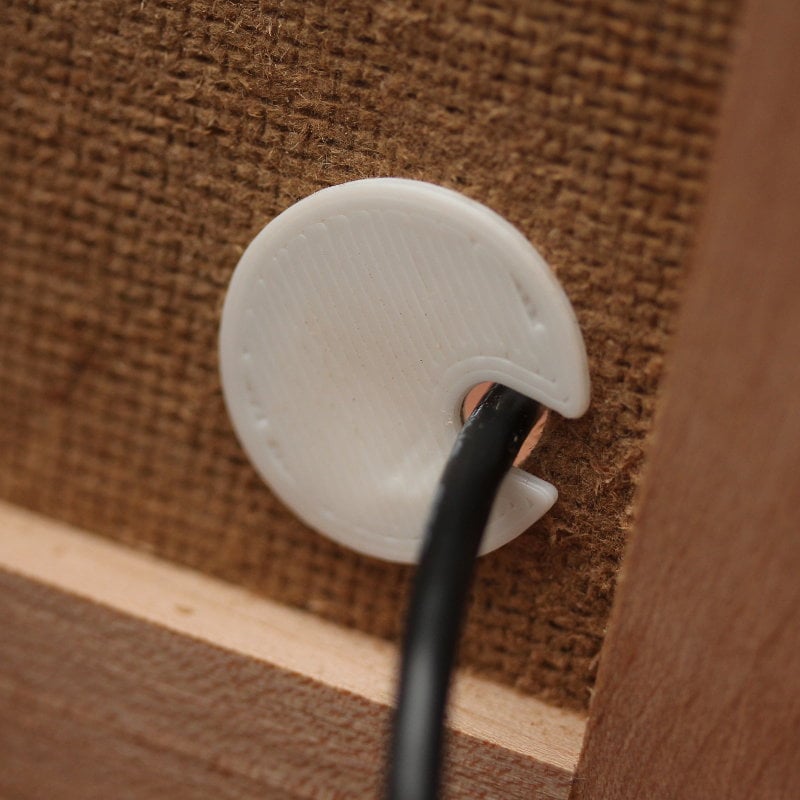 Cable Plug Hole Cover / Grommet / Bushing (Parametric)