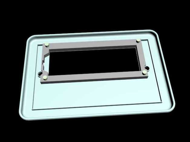 Wall Plate LCD 16x2