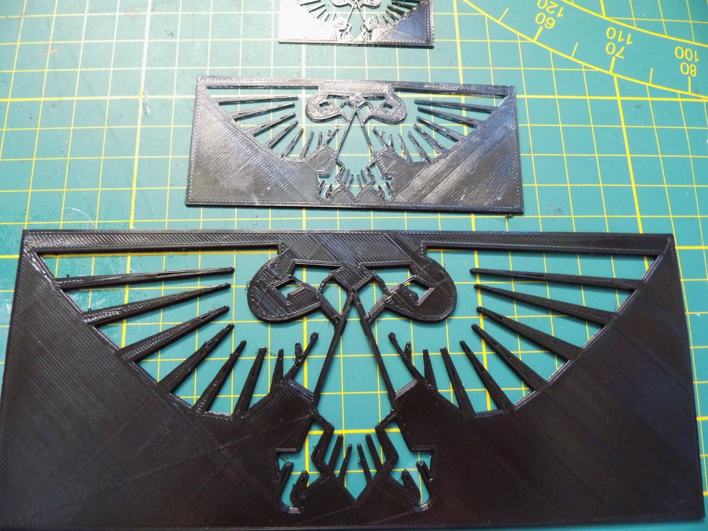 Imperial Aquila - Two headed eagle - shape for airbrush/painting