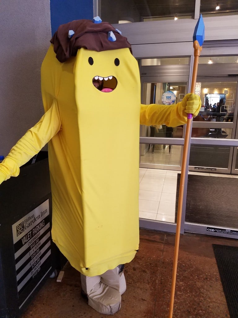 Adventure Time Banana Guard Costume Parts