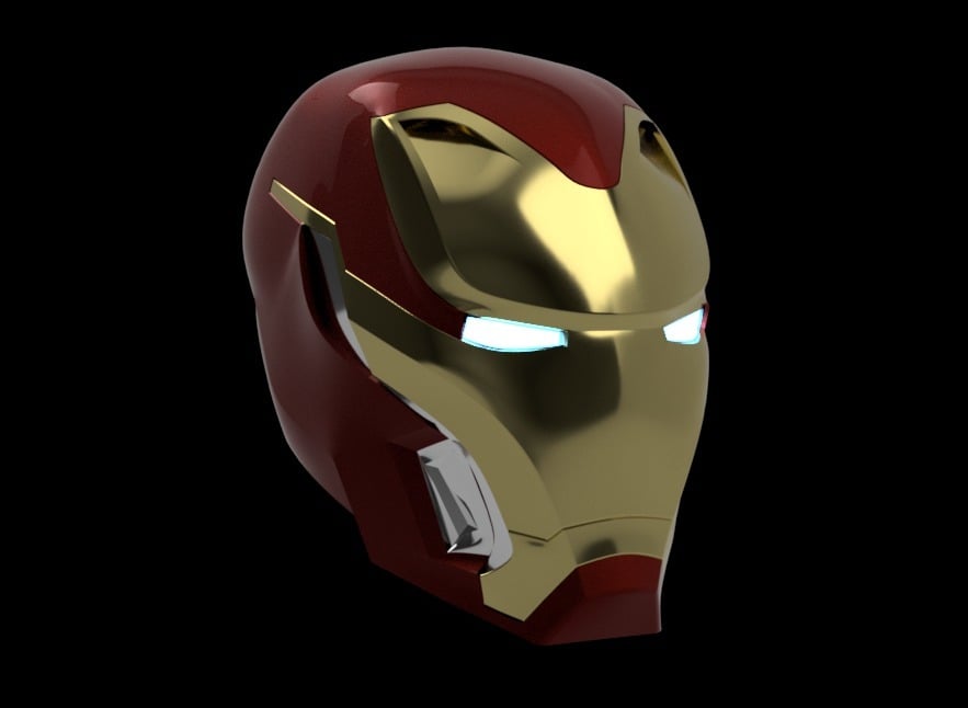 Iron Man Mark 50 Helmet Avengers Infinity War *UPDATED*