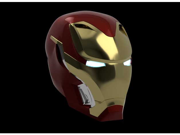Iron Man Mark 50 Helmet Avengers Infinity War Updated