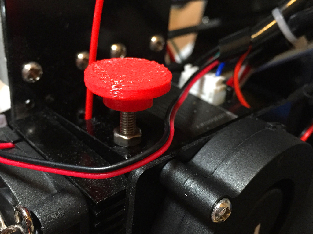 Anet A8 Stock Extruder Filament Release Knob