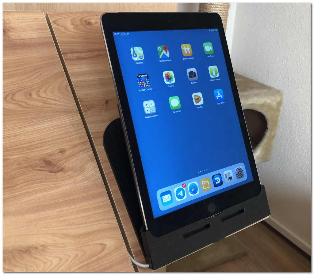 iPad air 2 holder for bedside table