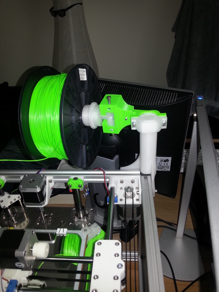 Filament Spool Holder with bearing