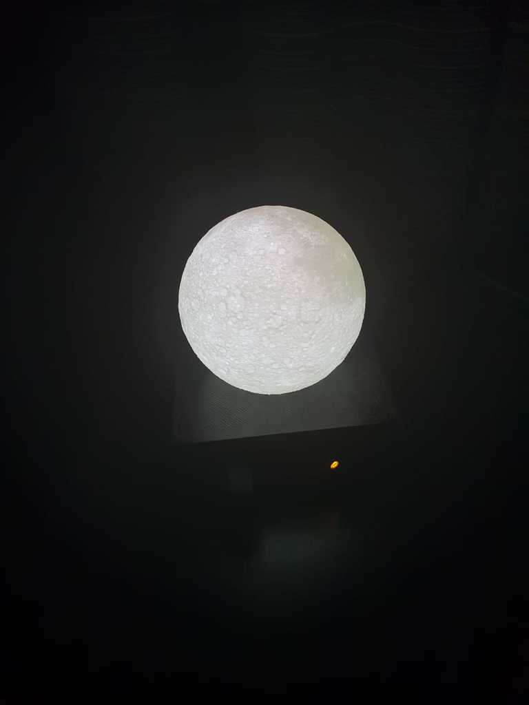 Moon Lamp (Blood Moon) - High Definition Moon Model