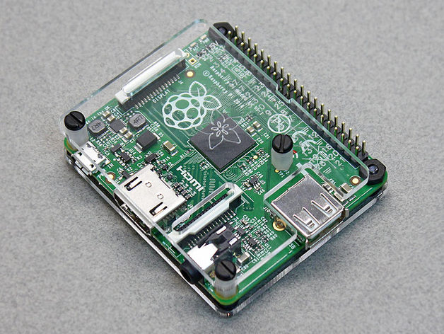 Minimal Raspberry Pi Model A+ Case