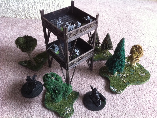 Ancients/Medieval/Fantasy 28mm Watchtower Kit