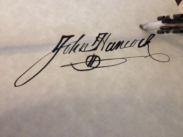 WaterColorBot - John Hancock Signature