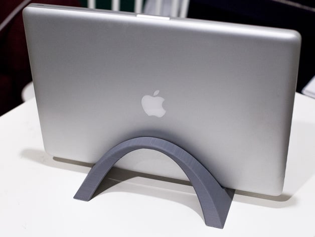 Elegant Arch Macbook Pro Stand By Dmpmassive Thingiverse