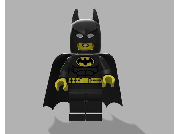 LEGO Batman keychain by Parzival0902 - Thingiverse
