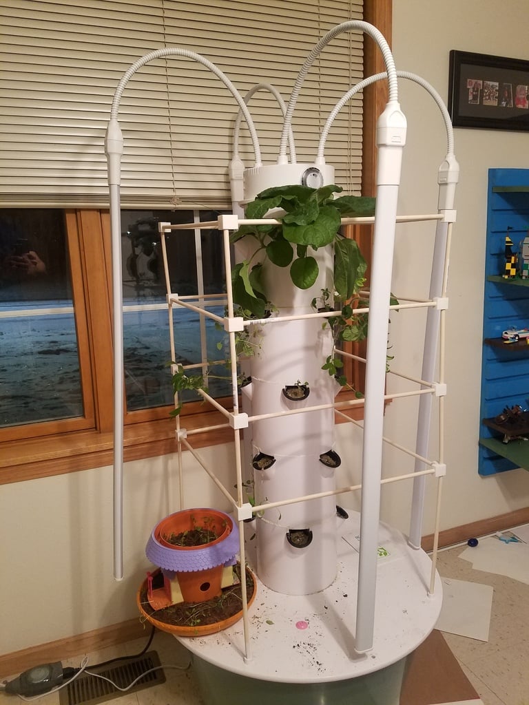DIY Tower Garden Support Cage