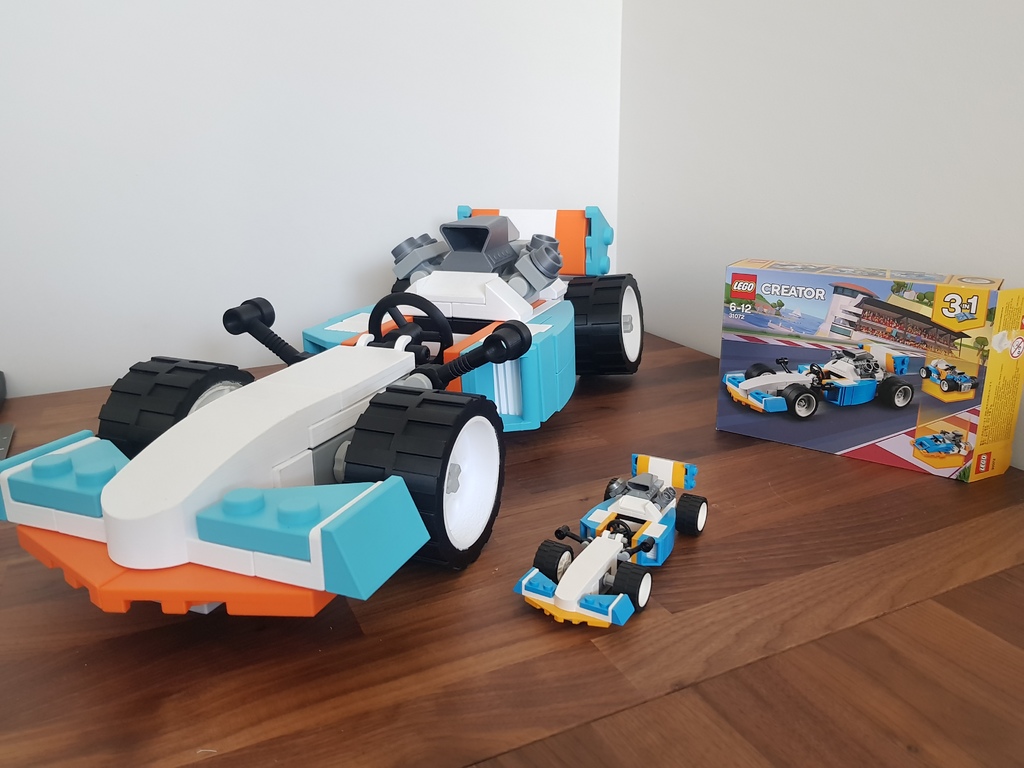 Giant Lego Creator F1 Car 