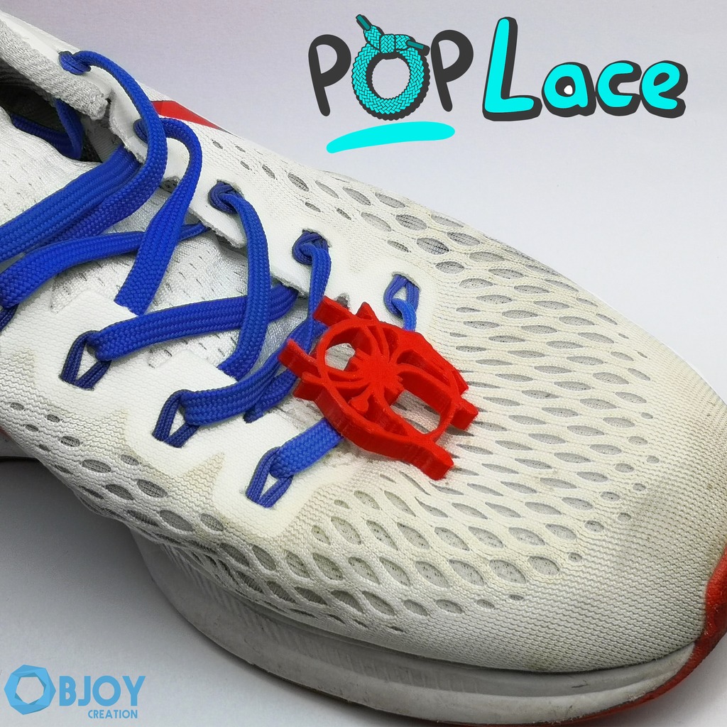 Spider Man Into the Spiderverse Logo - Accessory for shoe lace - POPLace 