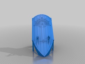 Sword Mount, Tower Guard Shield 3D model