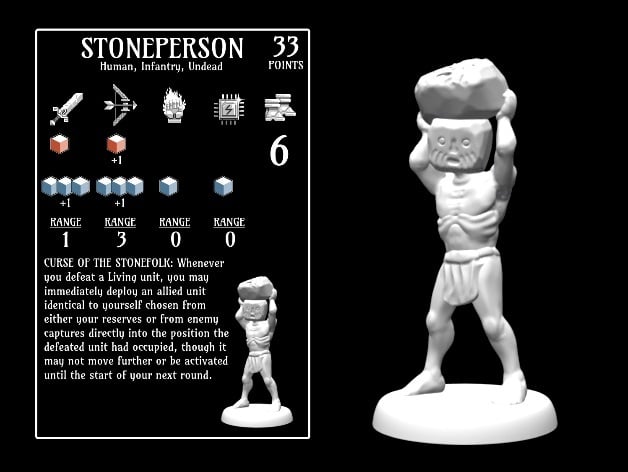 Image of Stoneperson (18mm scale)